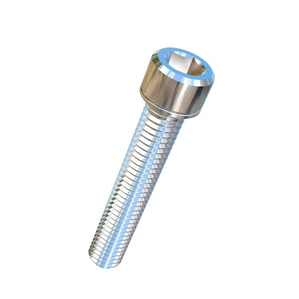 Allied Titanium 7/16"-14 Socket Head Cap Screw, Socket, Plain Titanium, 2-1/2 in Length 0016696 - main